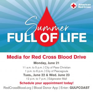 Flyer for a blood drive